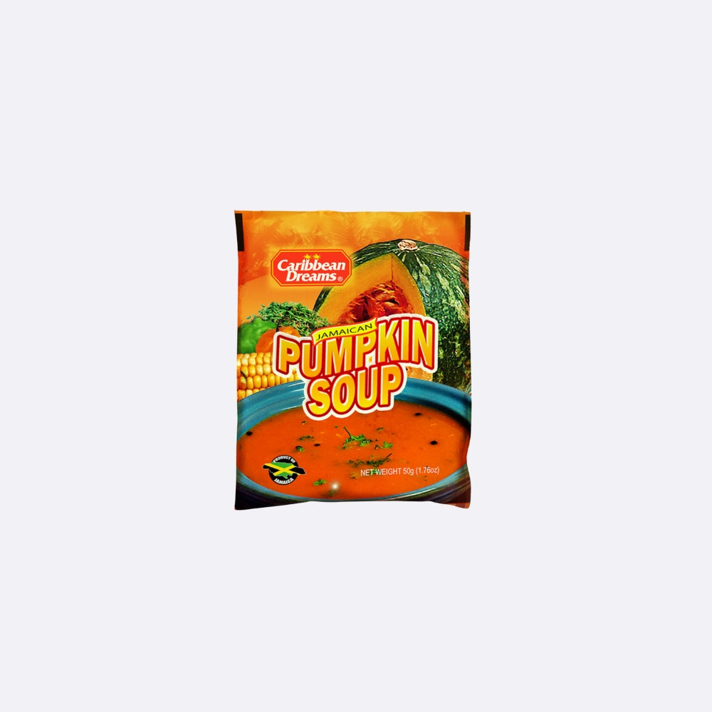 Caribbean Dreams Sopa de Calabaza - Paquete X 50 GR
