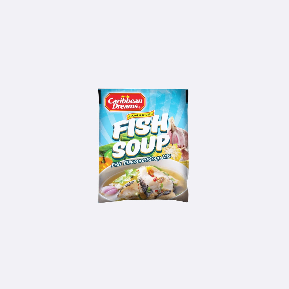 Caribbean Dreams Sopa de Pescado - Paquete X 50 GR
