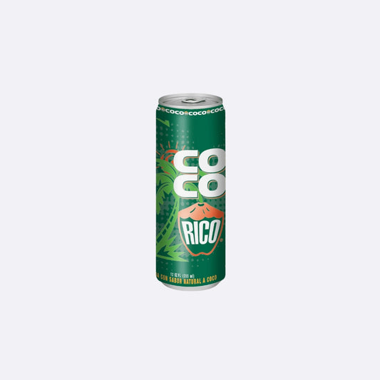 Coco Rico Lata - Paquete 12 OZ X 8 Unidades