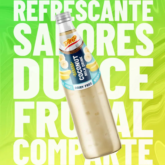 De Mi País Leche de Coco con Banana - Botella X 1 Unidad