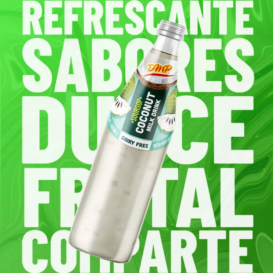 De Mi País Leche de Coco con Guanábana - Botella 485 ML X 1 Unidad