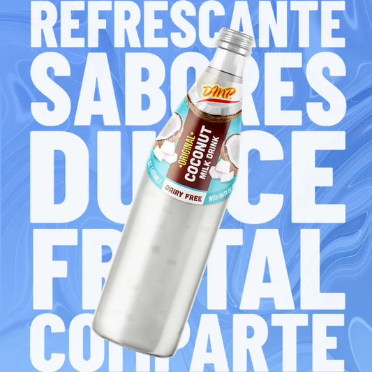 De Mi País Leche de Coco con Nata de Coco - Botella X 1 Unidad