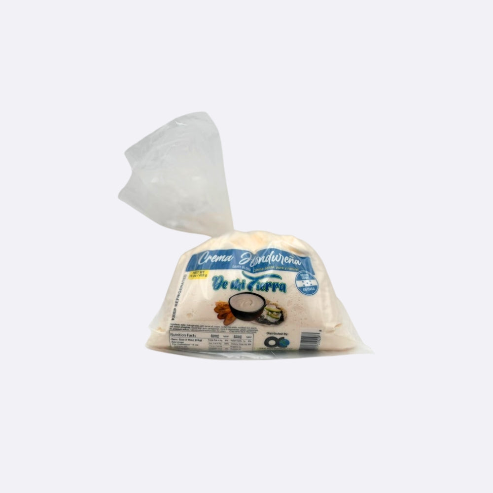 De Mi Tierra Crema Hondureña - Bolsa X 453 GR
