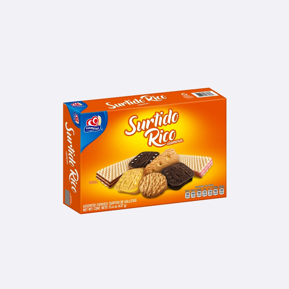 Gamesa Surtido Rico Galletas - Caja X 15.4 OZ