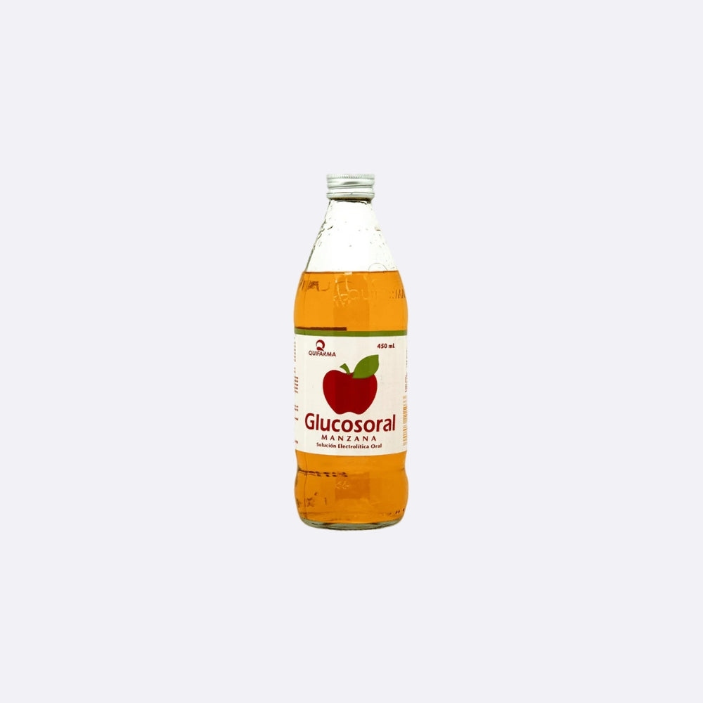 Glucosoral Suero Sabor a Manzana - Botella X 15.22 OZ