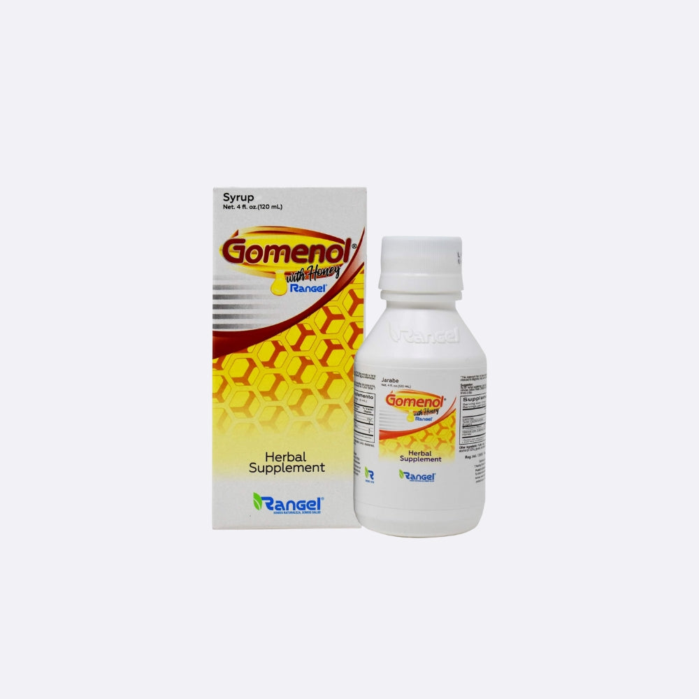 Gomenol con Miel Suplemento Herbal - Frasco X 4 OZ