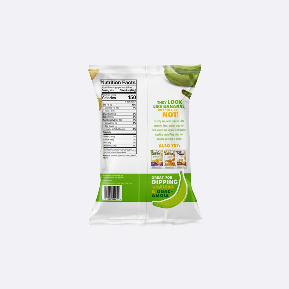 Goya Chips de Plátano Originales - Paquete X 142 GR