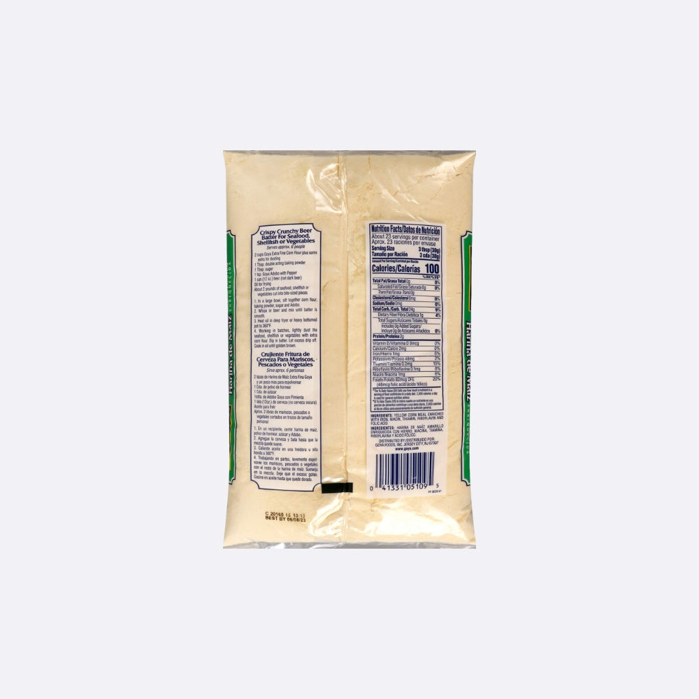 Goya Harina De Maíz Extra Fina - Paquete X 680 GR