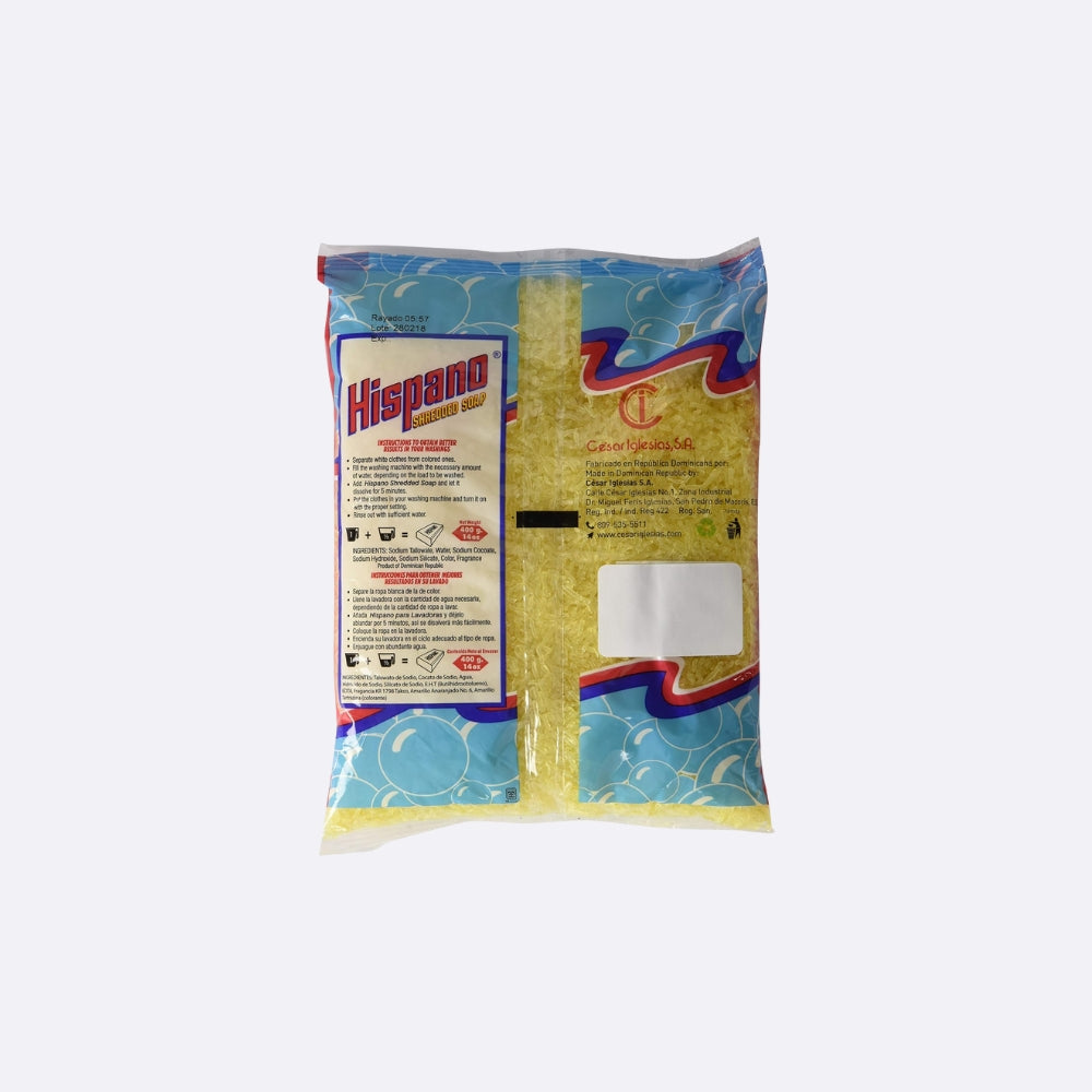 Hispano Jabón de Cuaba Rayado - Bolsa X 400 GR