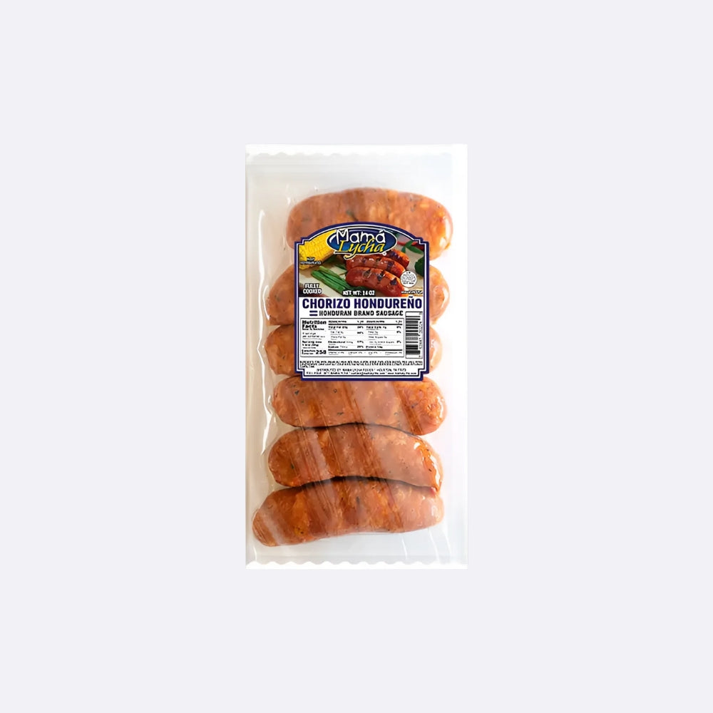 Mama Lycha Chorizo Hondureño - Paquete X 14 OZ
