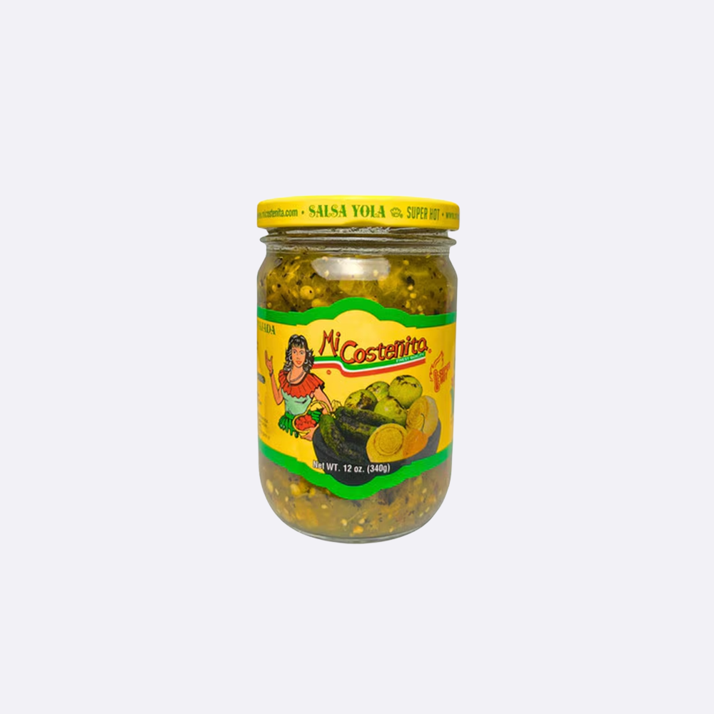 Mi Costeñita Salsa Yola / Verde Martajada - Frasco X 12 OZ-Las Americas Supermarket