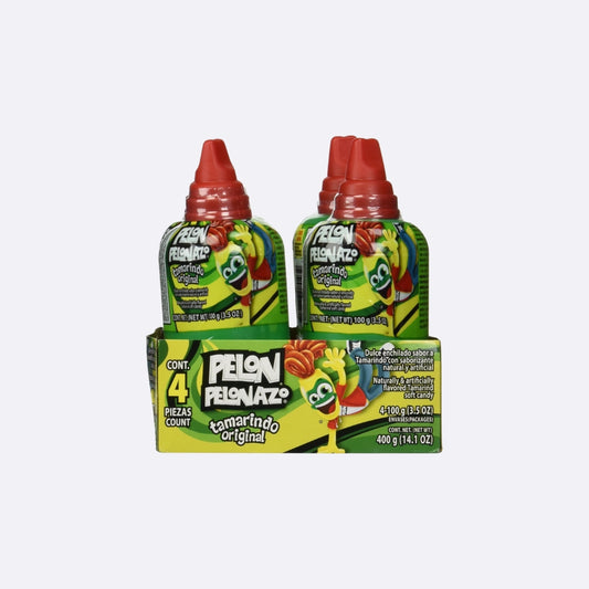 Pelón Pelonazo Sabor a Tamarindo - Paquete 4 Unidades X 400 GR