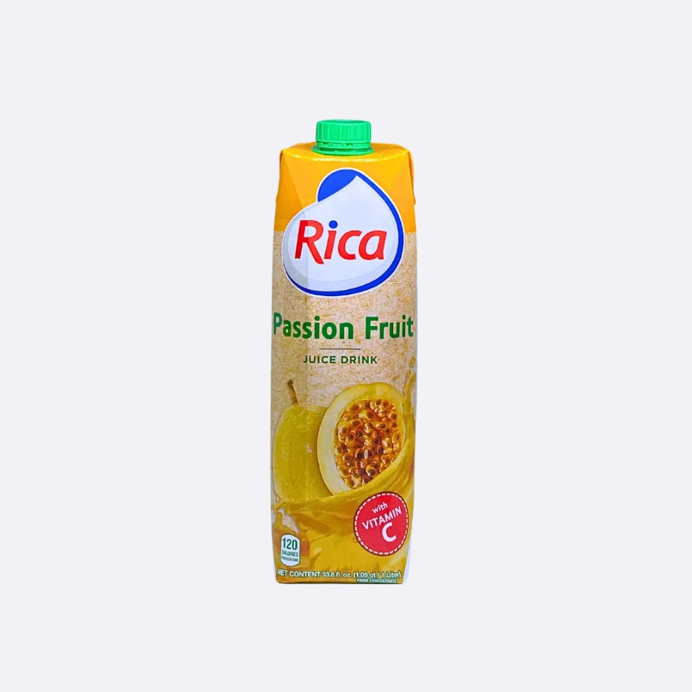 Rica Jugo de Maracuyá - Tetra Pak 1 L X 1 Unidad