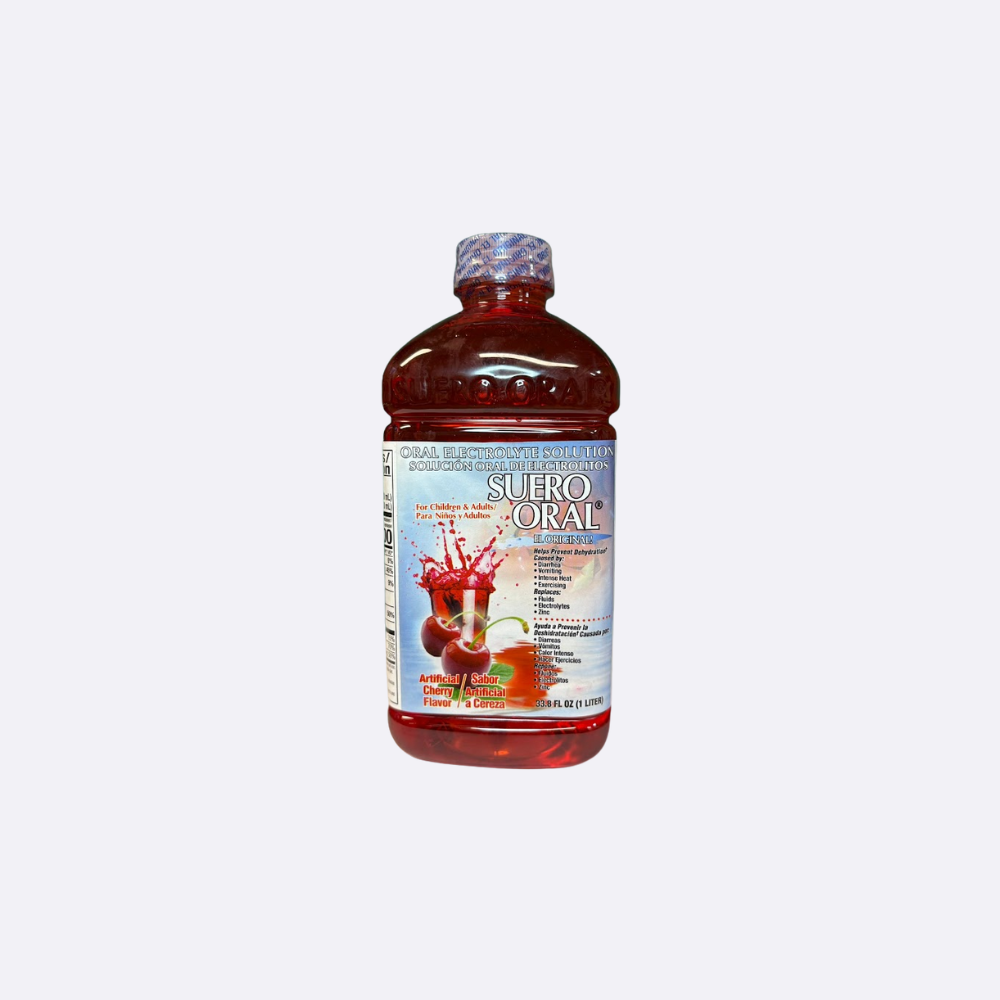 Suero Oral de Cereza - Botella X 33.8 OZ