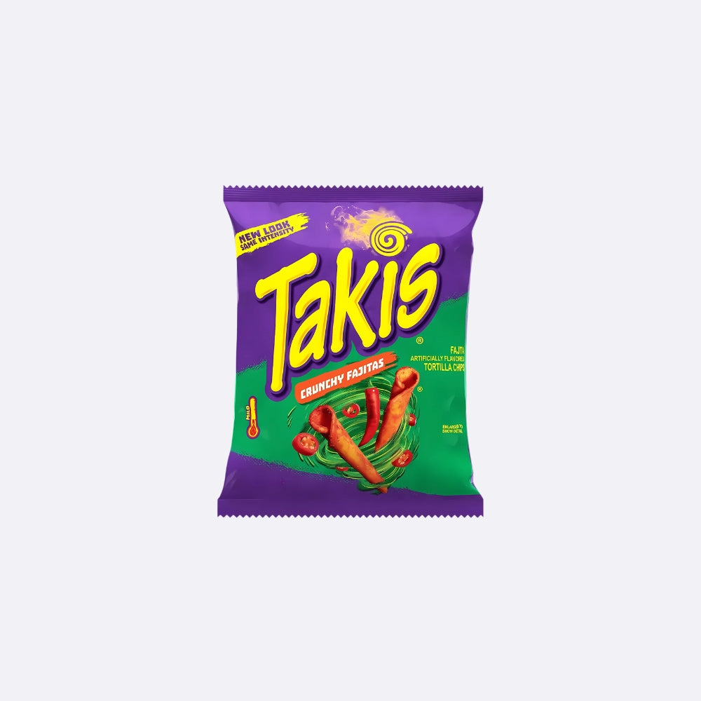 Takis Crunchy Fajitas - Paquete X 92.3 GR
