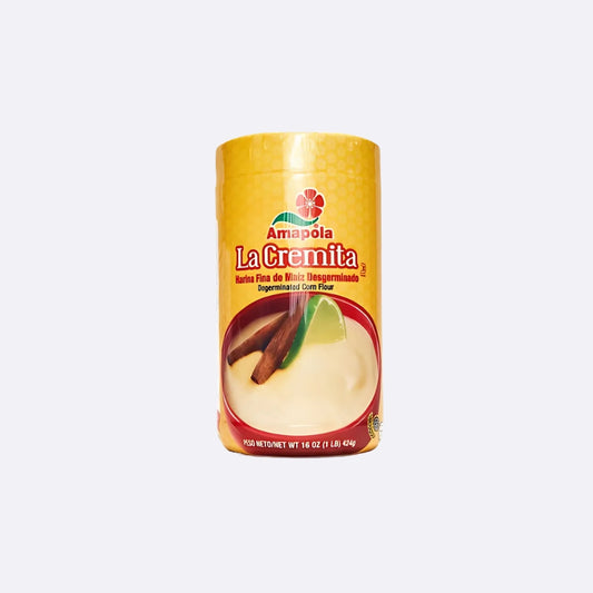 Amapola La Cremita Harina Fina de Maíz - Frasco X 424 GR