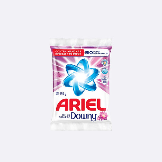 Ariel Detergente en Polvo con Downy - Bolsa X 750 GR