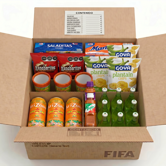  Box Mundialista #3: El starter pack del hincha-Las Americas Supermarket