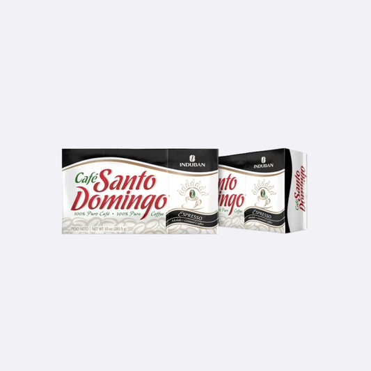 Café Santo Domingo Espresso - Paquete X 10 OZ-Las Americas International Supermarket