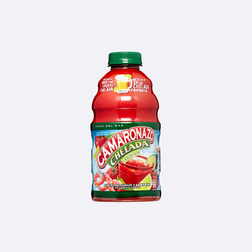 Camaronazo Coctel de Camarón y Tomate Sabor Limón - Botella X 946 ML-Las Americas Supermarket