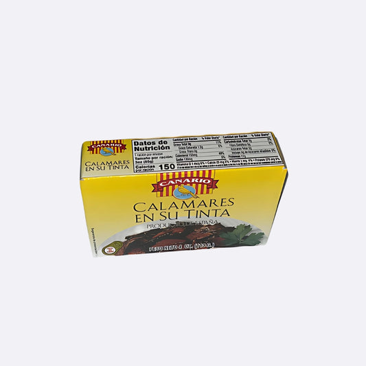 Canario Calamar en su Tinta - Lata X 113 GR