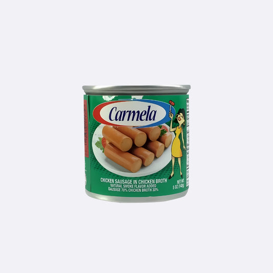 Carmela Salchicha de Pollo - Lata X 142 GR