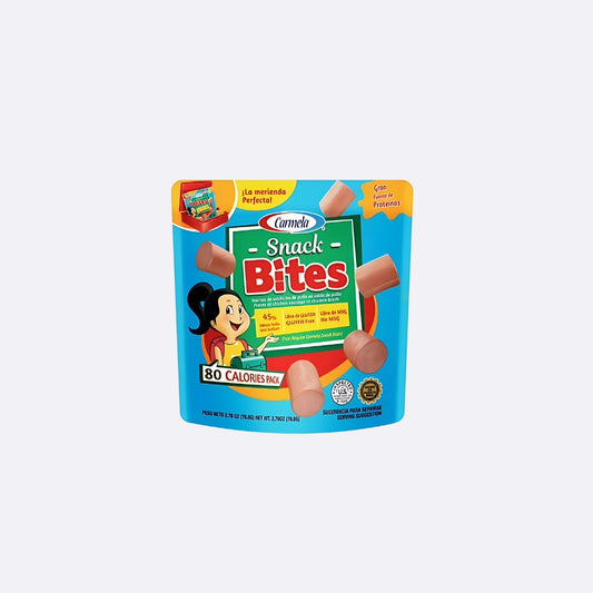 Carmela Salchichas de Pollo Bocados - Paquete X 78.8 GR