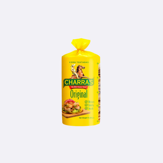 Charras Tostadas de Maíz - Paquete X 11.46 OZ
