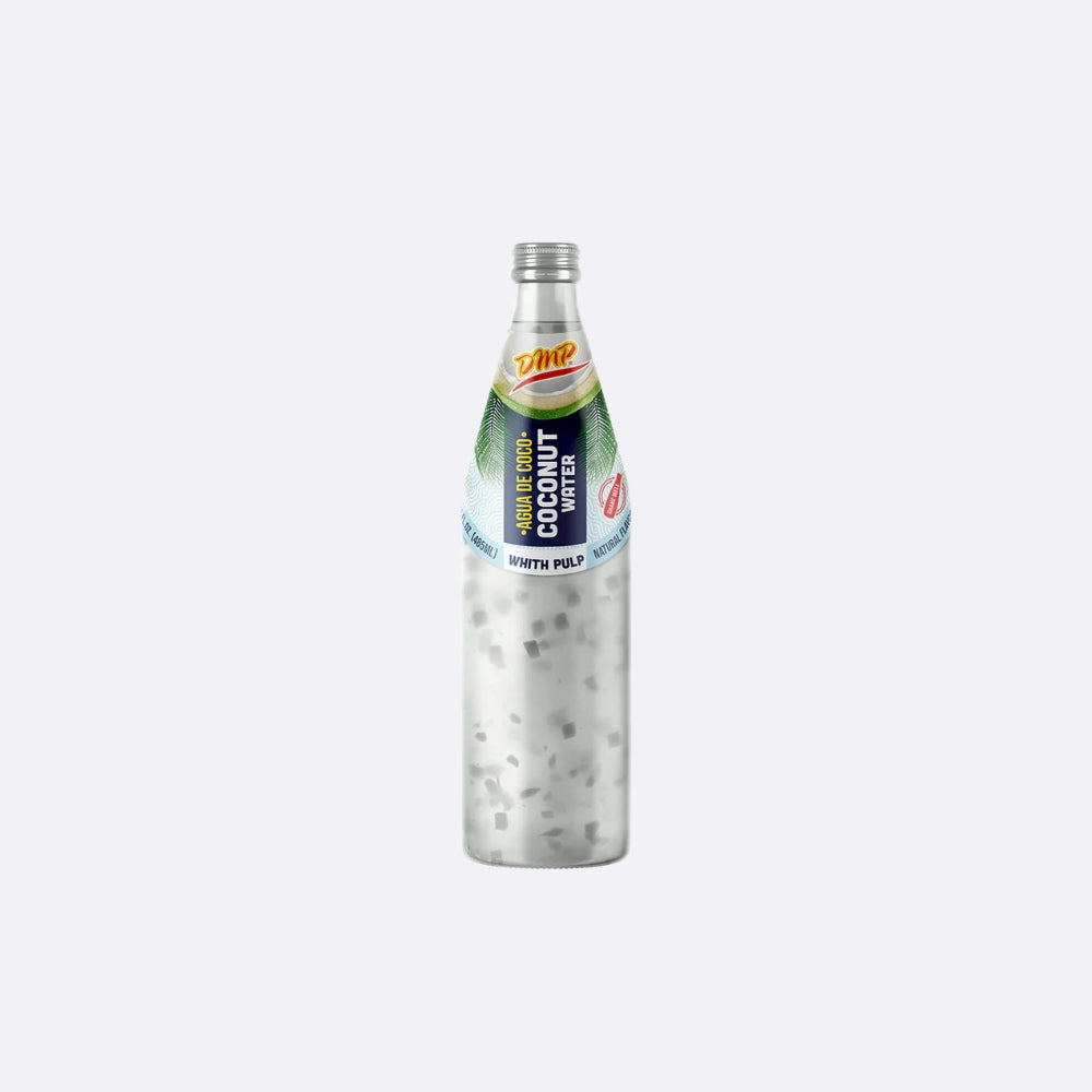 De Mi País Agua de Coco con Pulpa - Botella 485 ML X 1 Unidad