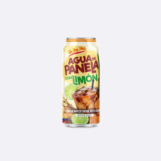 De Mi País Agua de Panela con Limón - Lata X 1 Unidad