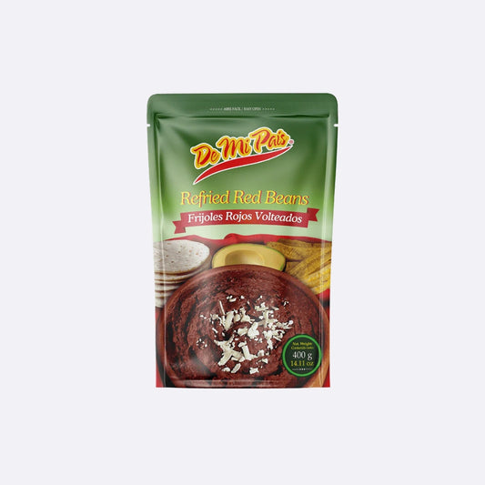 De Mi País Frijoles Rojos Volteados - Doypack X 400 GR