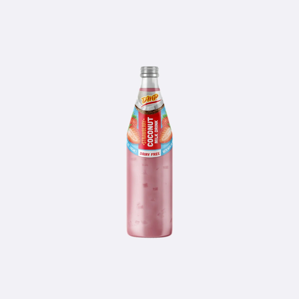 De Mi País Leche de Coco con Fresa - Botella X 1 Unidad