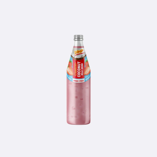 De Mi País Leche de Coco con Fresa - Botella X 1 Unidad