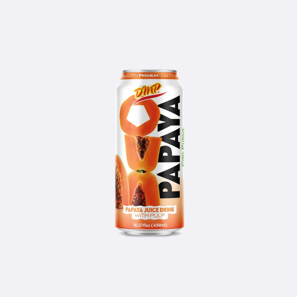 De Mi País Papaya con Pulpa - Lata X 1 Unidad
