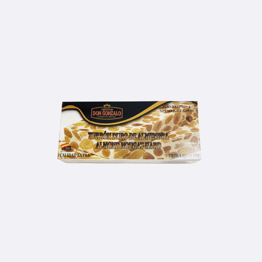 Don Gonzalo Turrón Duro de Almendra con Splenda - Caja X 150 GR - Las Americas Supermarket