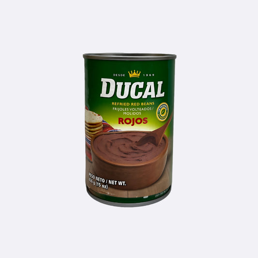 Ducal Frijoles Rojos Molidos Volteados - Lata X 426 GR