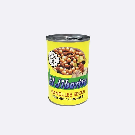 El Jibarito Gandules Secos - Lata X 439 GR