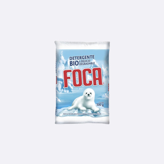Foca Detergente en Polvo - Bolsa X 500 GR