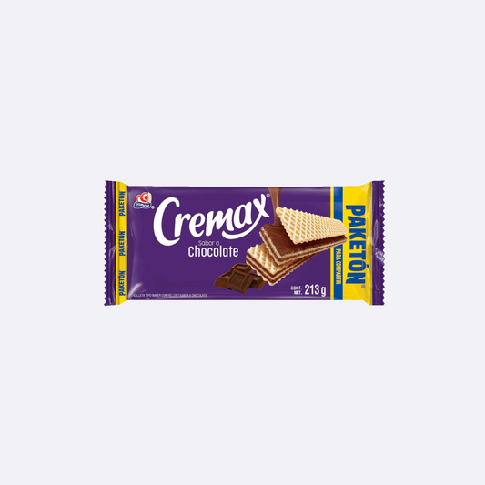 Gamesa Cremax Waffer de Chocolate - Paquete X 213 GR
