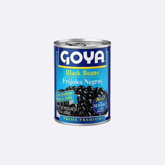 Goya Frijol Negro Bajo en Sodio - Lata X 439 GR