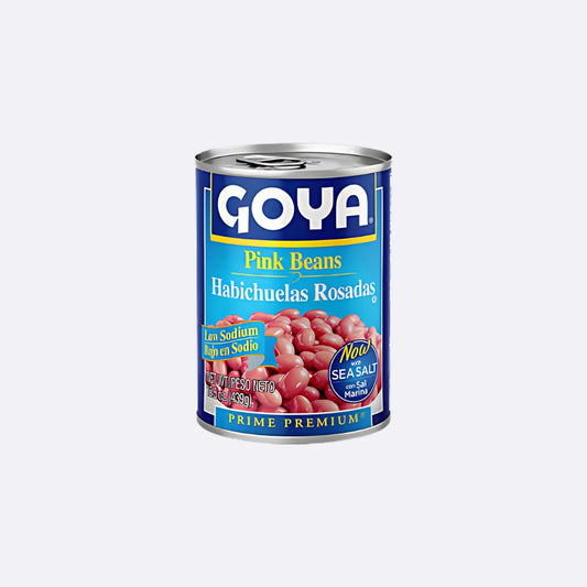 Goya Habichuelas Rosadas Bajo en Sodio - Lata X 439 GR