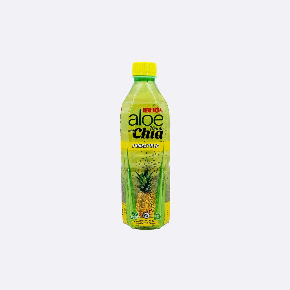 Iberia Aloe con Piña y Chía - Botella X 1 Unidad