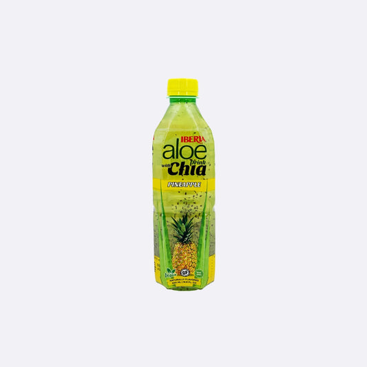 Iberia Aloe con Piña y Chía - Botella X 1 Unidad