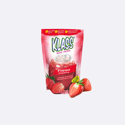 Klass Agua Fresca de Fresa - Doypack X 14.1 OZ