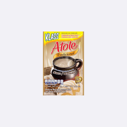 Klass Atole Tradicional Nuez - Sobre X 1.52 OZ.Lasamericasinternationalsupermarket
