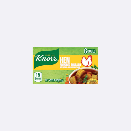 Knorr Cubitos Sabor Gallina - Caja X 6 Cubos