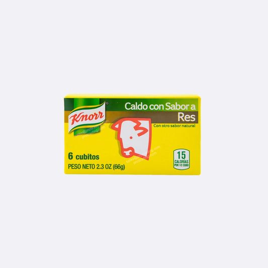 Knorr Cubitos Sabor Res - Caja X 6 Cubos