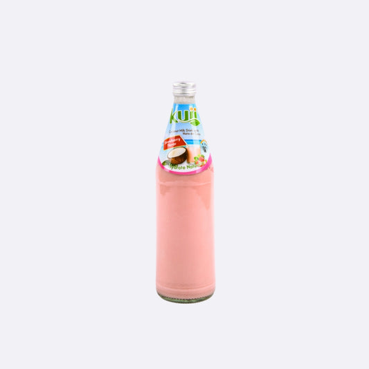 Kuii Leche de Coco Con Fresa - Botella 485 ML X 1 Unidad
