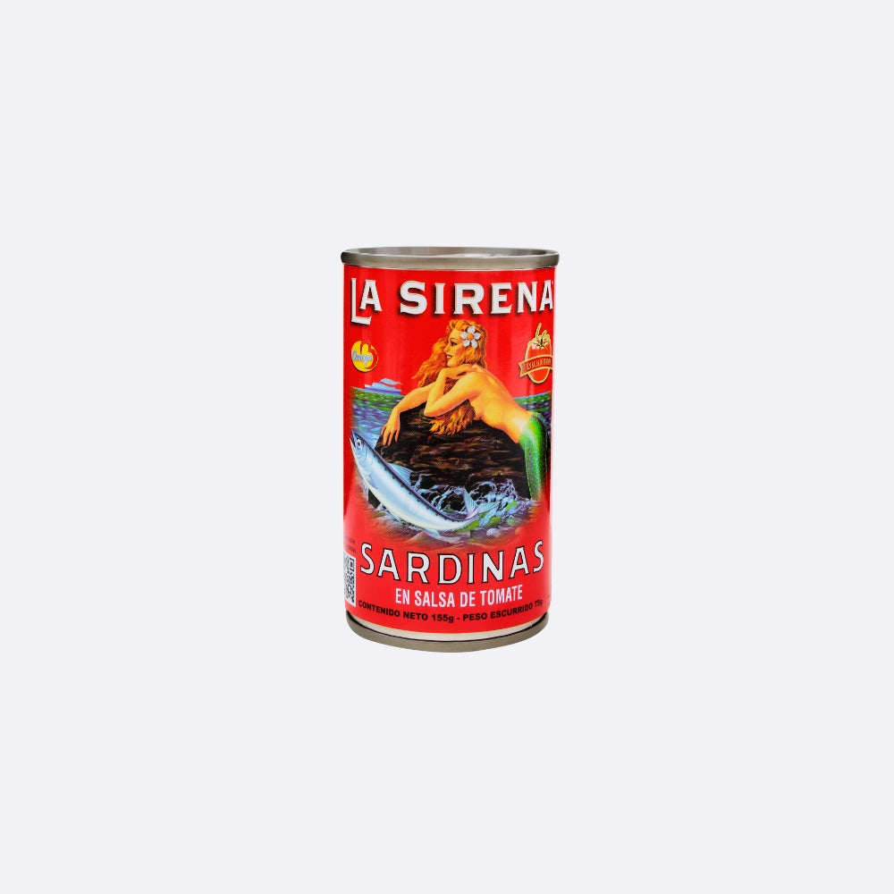 La Sirena Sardinas en Salsa de Tomate - Lata X 155 GR