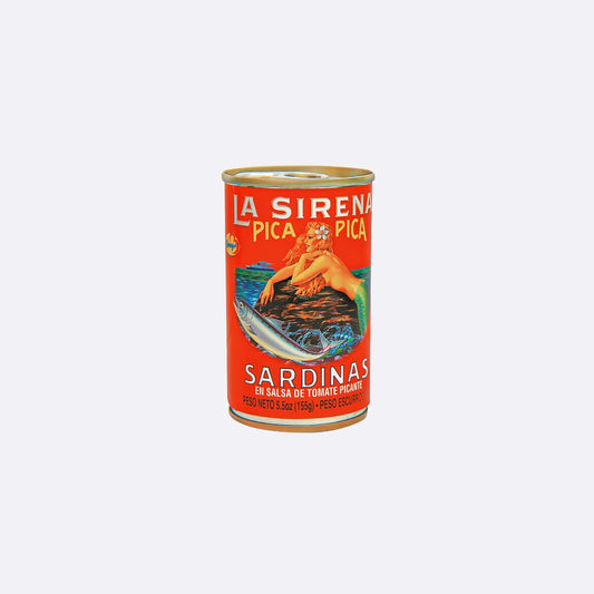 La Sirena Sardinas en Salsa de Tomate Picante - Lata X 155 GR